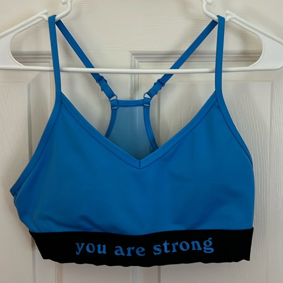 PINK Victoria's Secret Other - 🦋🦋VICTORIA’S SECRET LIGHT BLUE RACERBACK SPORTS BRA🦋🦋